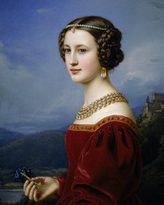 Portrait de Cornelia Vetterlein - Joseph Carl Stieler