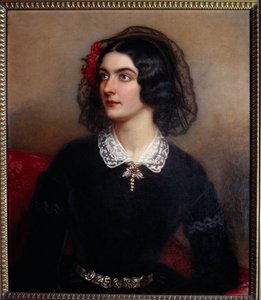 Portrait de Lola Montes ou Montez - Joseph Carl Stieler