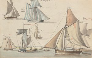 Duc de Richmond : sloops, goélettes, canots - Joseph Cartwright
