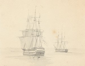 Frégate et Corvette, Poupe en Avant - Joseph Cartwright