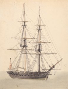 Corvette unique. Proue en avant - Joseph Cartwright