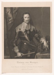 Portrait de Francesco Tommaso de Savoie, prince de Carignan - Joseph Caspar
