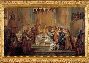 Baptême du dauphin Louis, fils de Louis XIV