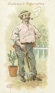 Les adeptes du tabac n°22 - Joseph Clayton (1856 1937) Clarke