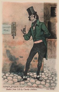 Alfred Jingle, Les Papiers posthumes du Pickwick Club - Joseph Clayton  Clarke
