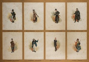 Huit personnages dickensiens