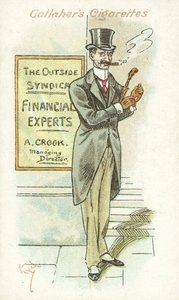 Les adeptes du tabac No 33 (lithographie en couleur) - Joseph Clayton (1856 1937) Clarke