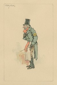 Trotty Veck - Les Carillons, vers 1920 - Joseph Clayton Clarke