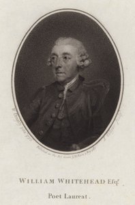 William Whitehead, poète et dramaturge anglais - Joseph Collyer