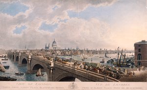 Ville de Londres depuis le sud, 1802