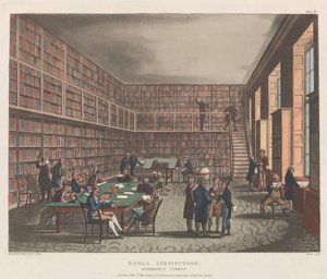 Royal Institution, Albemarle Street, 1er mai 1809 - Joseph Constantine Stadler
