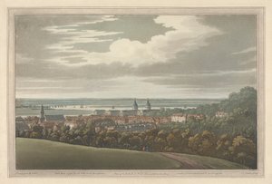 Vue de Greenwich et du fleuve - Joseph Constantine Stadler