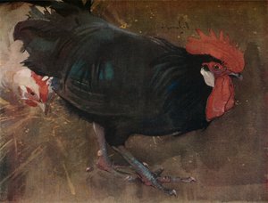 Le Coq Noir - Joseph Crawhall