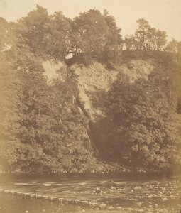 Bolton Priory. Les pierres de gué - Joseph Cundall