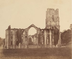 Abbaye de Fountains. La Chapelle des Neuf Autels, Extérieur