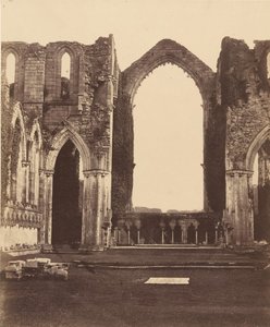 Abbaye de Fountains. La chapelle des Neuf Autels, intérieur