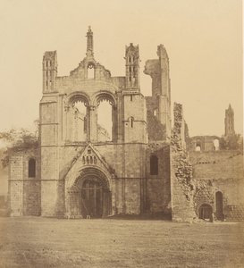 Abbaye de Kirkstall. Vue de l