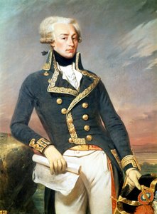 La Fayette - portrait par J. Court - Joseph Desire Court