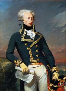 Portrait de Gilbert Motier le Marquis De La Fayette 1757-1834, en tant que lieutenant général, 1791 - Joseph Desire Court