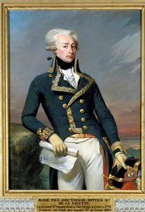 Portrait de Gilbert du Motier, Marquis de Lafayette (1792)