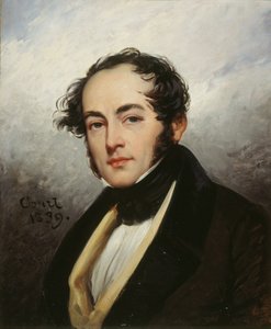 Portrait de Paul de Kock - Joseph Desire Court
