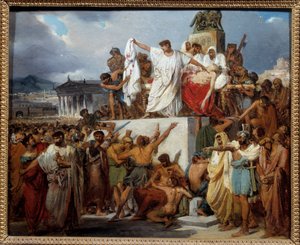 La mort de Jules César - Joseph Desire Court