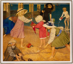 Sur la plage, Southwold