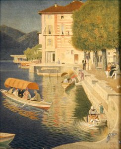 Le Quai, Orta - Joseph Edward Southall