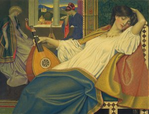 La Belle au bois dormant, 1903 - Joseph Edward Southall
