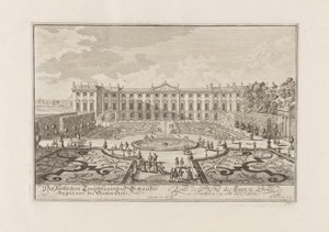 Le Palais Trautson à Vienne - Joseph Emanuel Fischer von Erlach