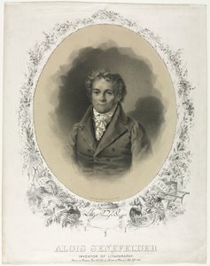 Alois Senefelder, 1871