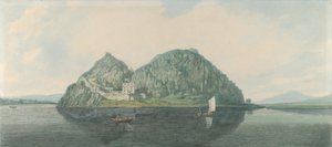 Rocher de Dumbarton vu du sud, 1788 - Joseph Farington
