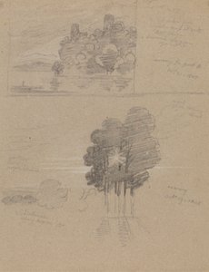 Deux croquis d