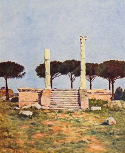 Rome : Ostie, Place des Corporations - Joseph Felix Bouchor