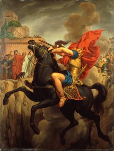 La mort de Marcus Curtius - Joseph Francois