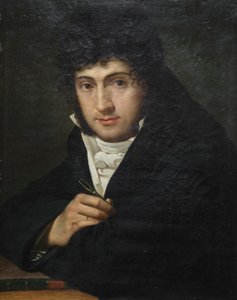 Portrait de Pelagio Palagi, Joseph François Ducq - Joseph François Ducq
