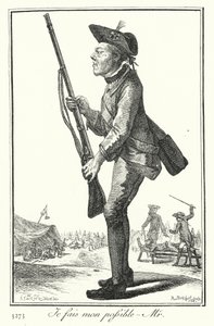 Je fais de mon mieux, monsieur (gravure) - Joseph Franz von (after) Goez