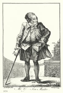 M. Y, son maître (gravure) - Joseph Franz von (after) Goez
