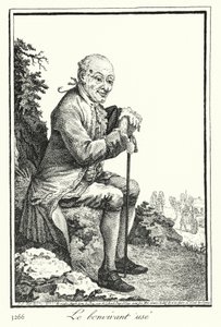 Le Bon Viveur épuisé - Joseph Franz von (after) Goez