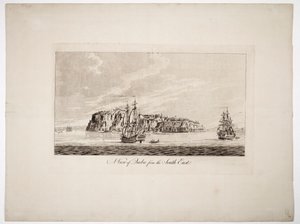 Vue de Québec depuis le sud-est, c.1781 - Joseph Frederick Wallet DesBarres