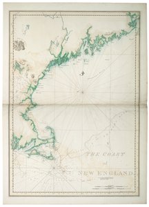La côte de la Nouvelle-Angleterre - Joseph Frederick Wallet DesBarres