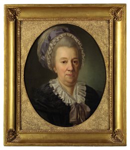 Portrait de la princesse Yekaterina Ivanovna Cherkasova 1727-1797, née Hedvig Elisabeth von Biron, 1781 - Joseph Friedrich August Darbes
