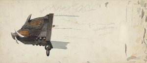Sculpture : Tête de sanglier - Joseph Goldberg