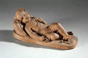 Maquette pour Jane Gott en bébé dans les bois - Joseph Gott