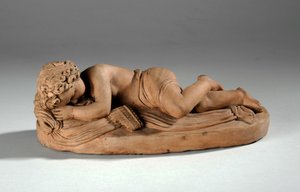 Maquette pour Margaret Gott en bébé dans les bois