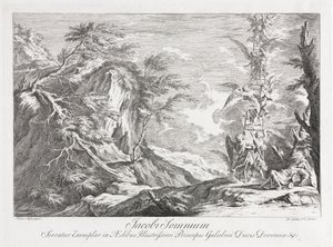 Le Rêve de Jacob - Joseph Goupy
