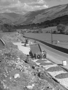 Construction de routes près de Thirlmere - Joseph Hardman