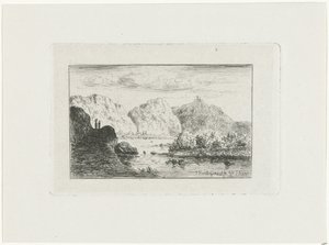 Paysage de montagne - Joseph Hartogensis
