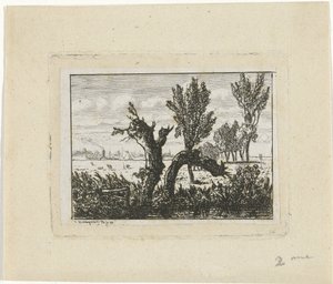 Paysage avec saules têtards (Paysage à Oosterbeek) - Joseph Hartogensis