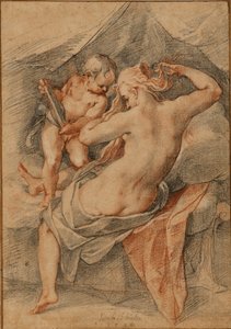 La toilette de Vénus - Joseph Heintz the Elder